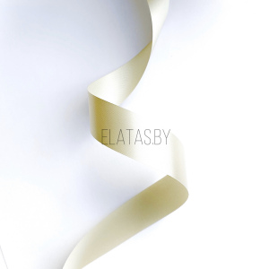 Сатиновая лента односторонняя